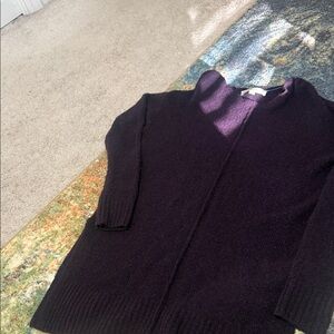 LOFT Deep Purple Cardigan